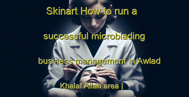 Skinart How to run a successful microblading business management in Awlad Khalaf Allah area | MicrobladingTraining | MicrobladingClasses | SkinartTraining-Libya
